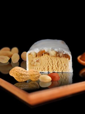 BARRES caramel cacahuète chocolat blanc